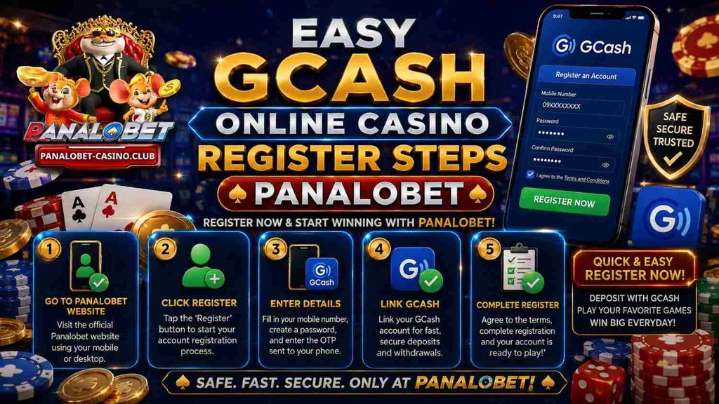 Easy GCash Online Casino Register Steps Panalobet