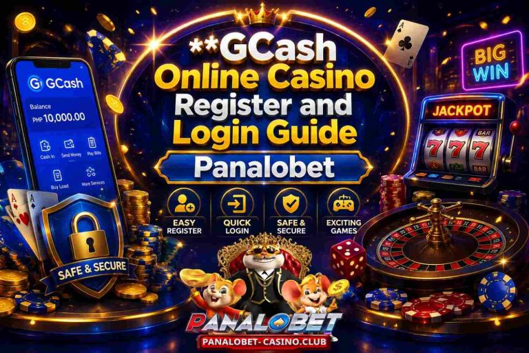 GCash Online Casino Register and Login Guide Panalobet