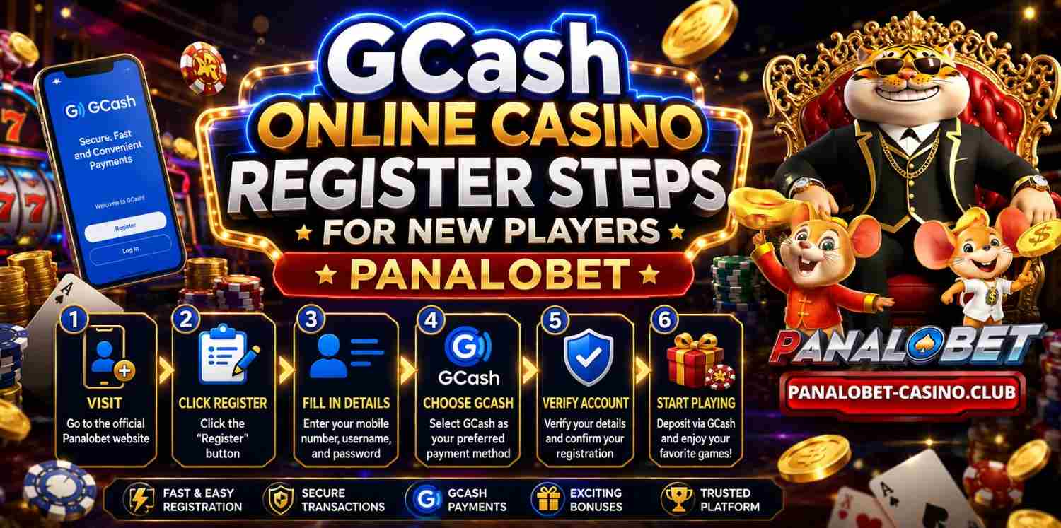 GCash Online Casino Register Steps for New Players Panalobet